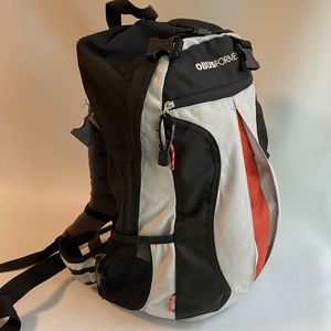 ObusForme Day backpack Cherry 40L White and black